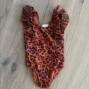 3T leopard bathing suit.